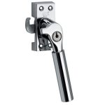 SKG Raamsluiting Met Sluitplaat Rechts Bauhaus glans chroom