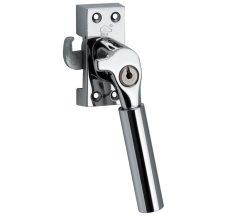 SKG Raamsluiting Met Sluitplaat Rechts Bauhaus glans chroom