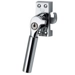 SKG Raamsluiting Met Sluitplaat Links Bauhaus glans chroom