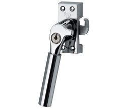 SKG Raamsluiting Met Sluitplaat Links Bauhaus glans chroom