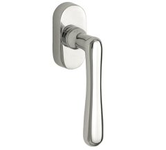 Draaikiepgarnituur Linea/Elegant glans nikkel