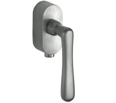 SKG2 Draaikiepgarnituur afsluitbaar Linea/Elegant mat nikkel ongelakt