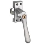 SKG Raamsluiting Met Sluitplaat Rechts Linea mat chroom