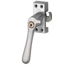 SKG Raamsluiting Met Sluitplaat Links Linea mat chroom