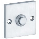 Beldrukker Bauhaus mat chroom