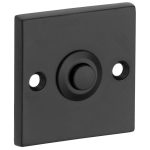 Beldrukker Bauhaus mat zwart