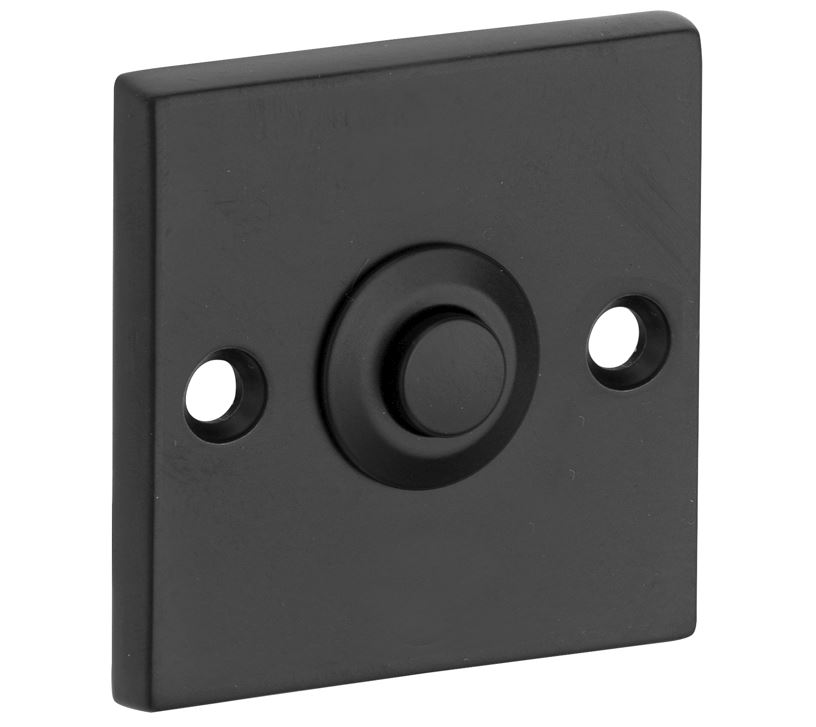 Beldrukker Bauhaus mat zwart