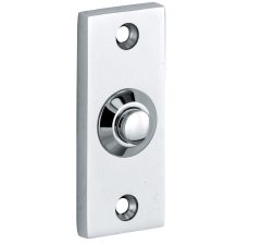 Beldrukker Elegant glans chroom