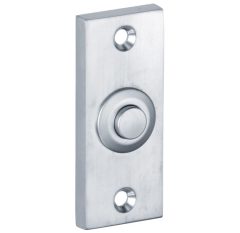 Beldrukker Elegant mat chroom