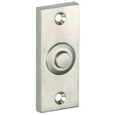 Beldrukker Elegant mat nikkel PVD