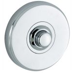 Beldrukker Vivo glans chroom