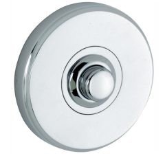 Beldrukker Vivo glans chroom