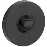 Beldrukker Vivo mat zwart