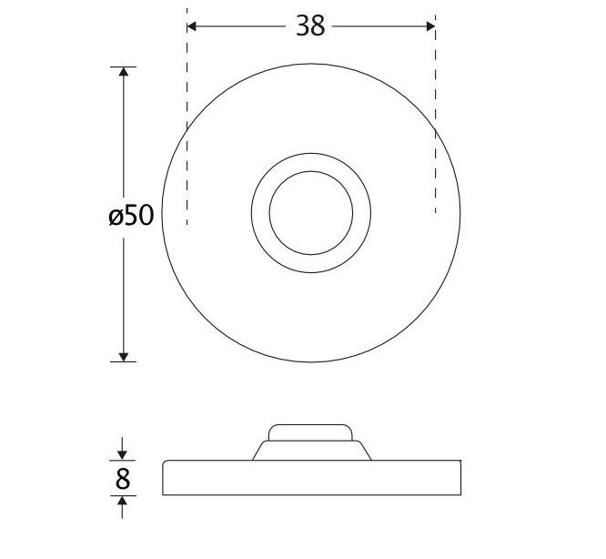 Beldrukker Vivo messing antiek - Afbeelding 2