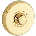 Beldrukker Vivo messing ongelakt