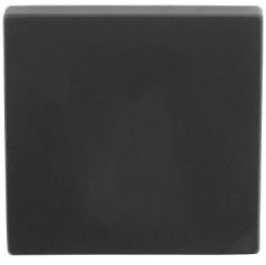 Blind Plaatje BOBBY LSQB50 PVD mat zwart