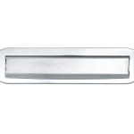 Briefplaat ovaal Mi Satori glans chroom