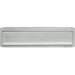 Briefplaat ovaal Mi Satori mat nikkel PVD