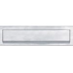 Briefplaat rechthoekig Mi Satori mat chroom