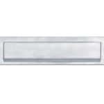 Briefplaat rechthoekig Mi Satori mat nikkel PVD