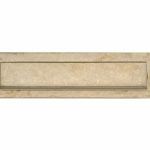 Briefplaat rechthoekig Mi Satori messing antiek