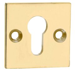 SKG3 cilinderrozet binnen Bauhaus messing gelakt