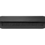 Tochtklep ovaal Mi Satori mat zwart