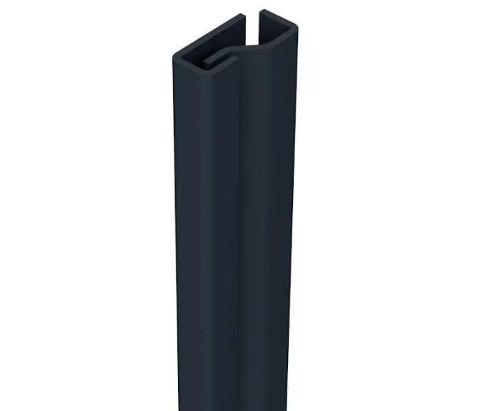 SecuStrip Anti-Inbraakstrip Plus Binnendraaiend 2050 mm Voordeur zwartgrijs