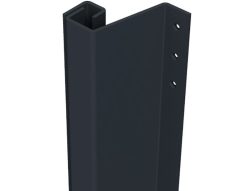 SecuStrip Anti-Inbraakstrip Plus Buitendraaiend 2300 mm Achterdeur Terugligging 21-27 mm zwartgrijs