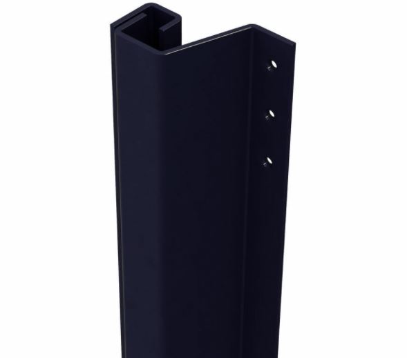 SecuStrip Anti-Inbraakstrip Plus Buitendraaiend 2300 mm Achterdeur Terugligging 14-20 mm zwart