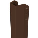 SecuStrip Anti-Inbraakstrip Plus Buitendraaiend 2115 mm Achterdeur Terugligging 0-6 mm Bruin