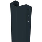 SecuStrip Anti-Inbraakstrip Plus Buitendraaiend 2300 mm Achterdeur Terugligging 0-6 mm zwartgrijs