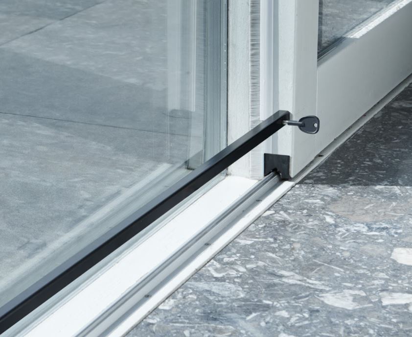 SecuBar Schuifpuibeveiliging Basic 1430 mm zwart - Afbeelding 2