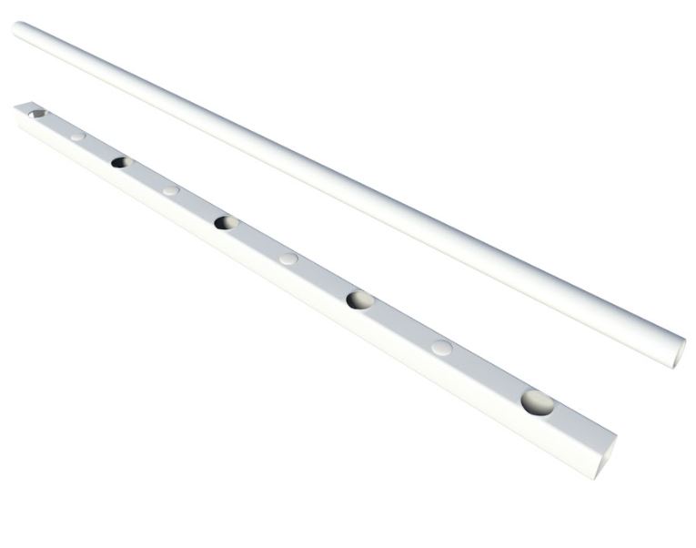SecuBar Lichtkoepelbeveiliging Fix & Go - 5 spijls 1000x2000 mm - Afbeelding 2