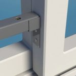 SecuBar Schuifpui - Positioneerhouder t.b.v. Basic Schuifpui en Schuifraam beveiliging