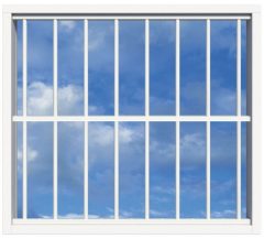 SecuBar Lichtkoepelbeveiliging Fix & Go - 8 spijls 1500x1500 mm