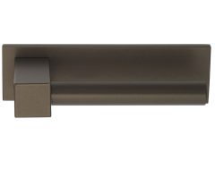 Deurklink BOBBY EK100G Massief geveerd op horizontaal schild brons