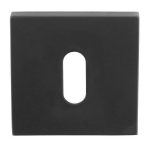 Sleutelplaatje BOBBY LSQBN50 PVD mat zwart