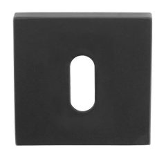 Sleutelplaatje BOBBY LSQBN50 PVD mat zwart