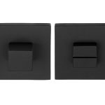 Toiletgarnituur BOBBY LSQWC50 PVD mat zwart