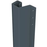 SecuStrip Anti-Inbraakstrip Plus Buitendraaiend 2300 mm Achterdeur Terugligging 0-6 mm Basalt Grijs