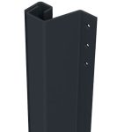 SecuStrip Anti-Inbraakstrip Plus Buitendraaiend 2300 mm Achterdeur Terugligging 7-13 mm zwartgrijs