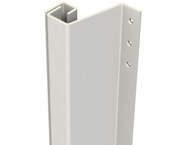 SecuStrip Anti-Inbraakstrip Plus Buitendraaiend 2300 mm Achterdeur Terugligging 21-27 mm Crème