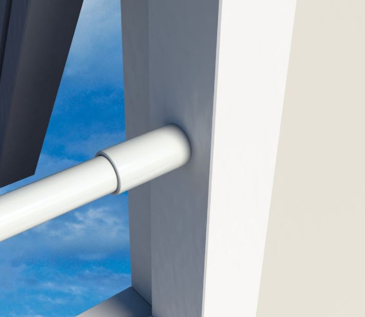 SecuBar Barrierestang Heavy Duty in de dag Twist 1490 mm - Afbeelding 3