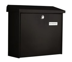 Wandbrievenbus Comfort zwart