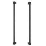 Set deurgrepen BOBBY EK500 PA 500 mm PVD mat zwart