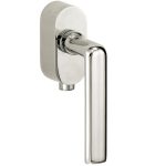 SKG2 Draaikiepgarnituur afsluitbaar Padania/Elegant glans nikkel