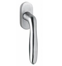 Intersteel raamkruk Jupiter op rozet rvs