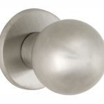 Voordeurknop Kogel 60mm mat nikkel PVD