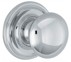 Voordeurknop Paddenstoel 70mm glans chroom